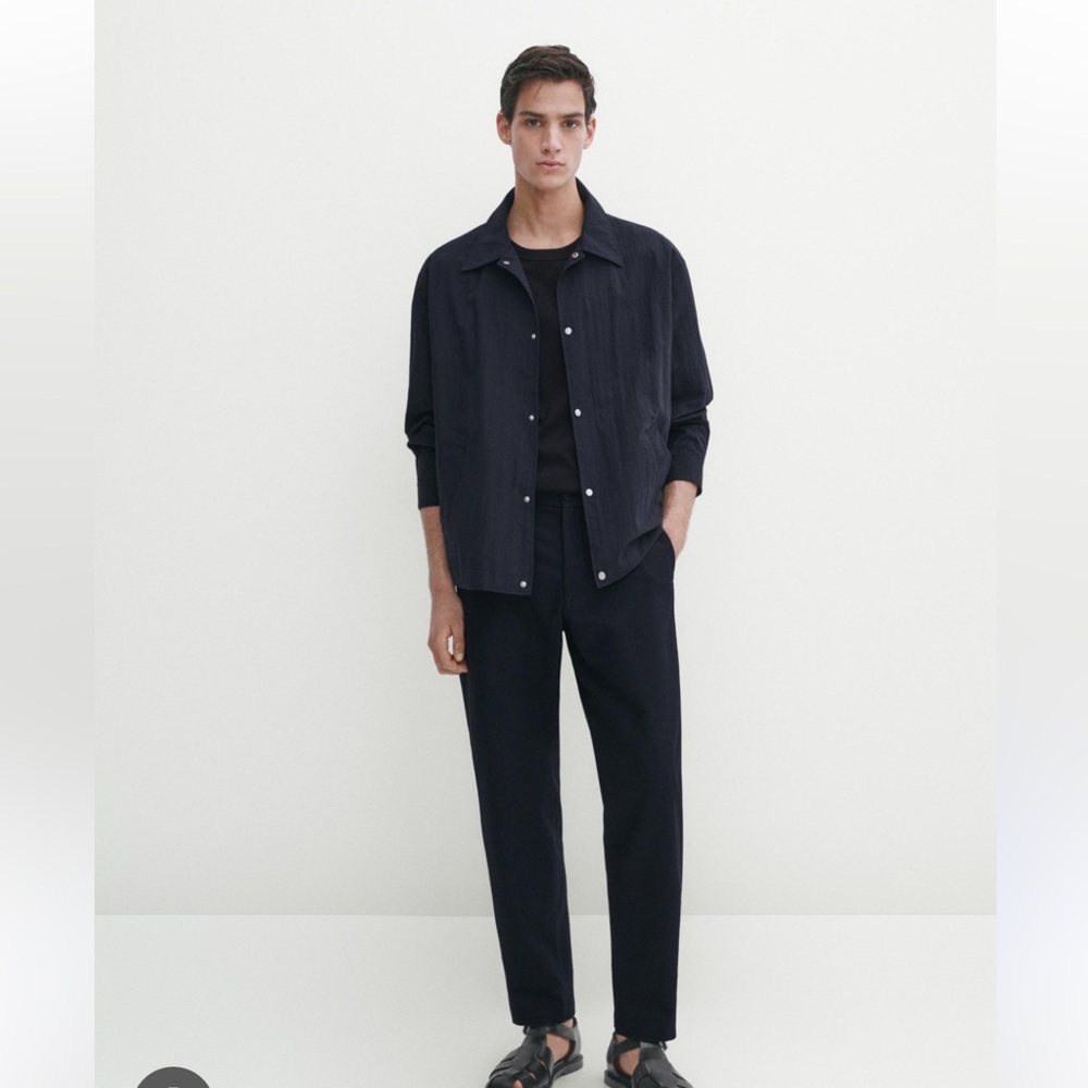 Massimo Dutti Men NWT cotton blend trousers 0009/008